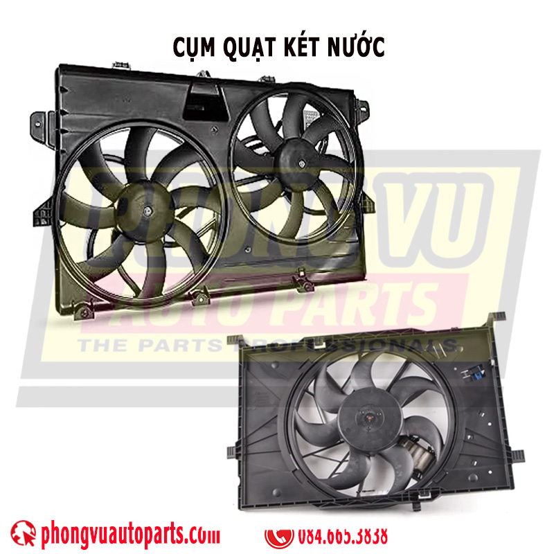 Cụm Quạt Két Nước Ô Tô: Cấu Tạo, Nguyên Lý Và Cách Bảo Dưỡng