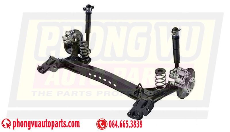 Dầu cầu sau dạng thanh xoắn chịu lực - (Torsion Beam / Twist Beam)