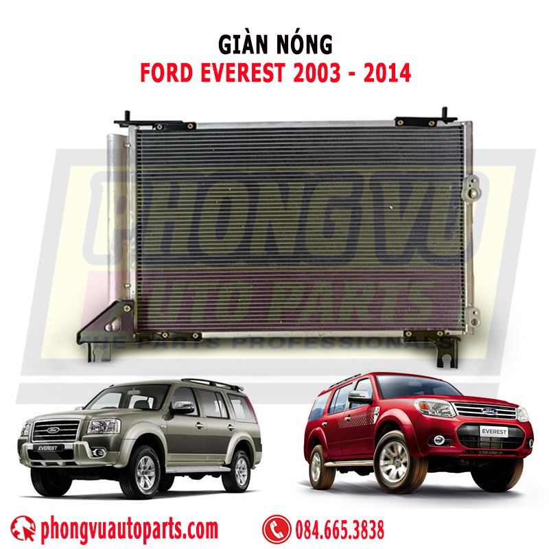 Giàn Nóng Ford Everest 2003-2014, MP5646, UP5861480A, UM6561480A
