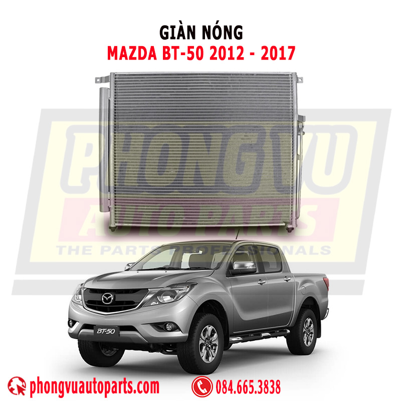 Giàn Nóng Mazda BT-50 2.2L và 3.2L 2012-2017, MP5437, AB3919710AA, AB3919710AB, UC9M61480A , UC9M61480