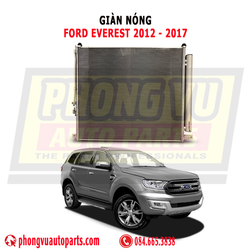 Giàn Nóng Ford Everest 2012-2017, MP5437, AB3919710AA, AB3919710AB, UC9M61480A, UC9M6148C