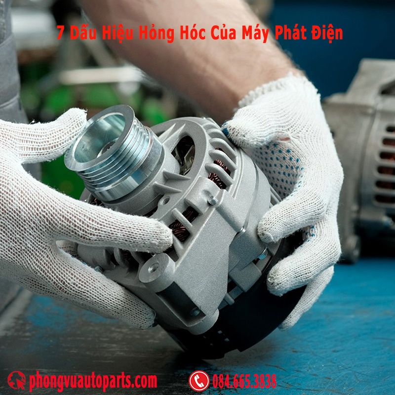 Dấu Hiệu Nhận Biết Máy Phát Điện Ô Tô Bị Hư Hỏng