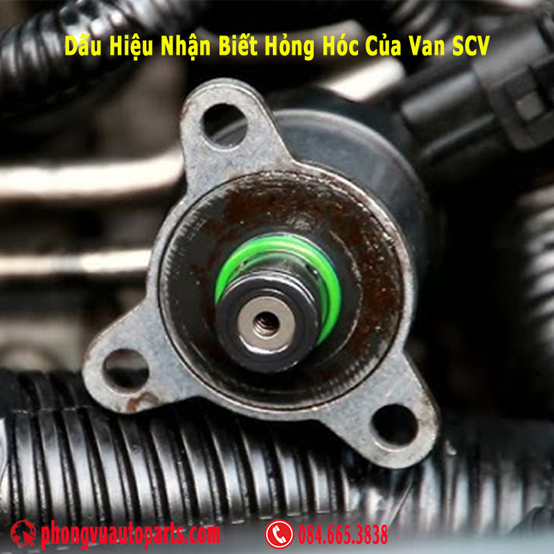 Dấu hiệu nhận biết hỏng hóc của Van SCV - (Suction Control Valve - SCV)