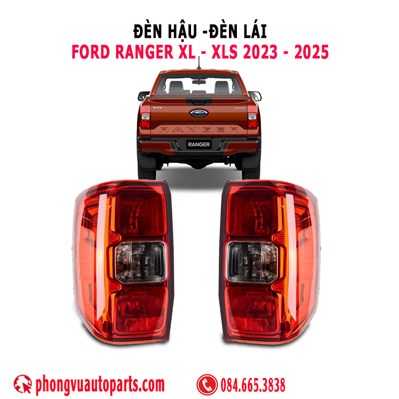 Đèn Lái (Đèn Hậu) Ford Ranger Next Gen XL và Ranger Next Gen XLS 2023, 2024, 2025 - N1WZ13404AK, N1WZ13405AK