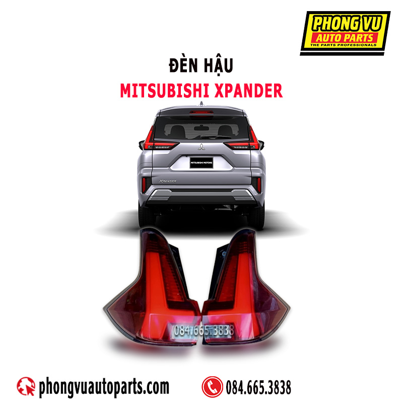 Đèn hậu (đèn lái sau)Trái Phải Mitsubishi Xpander 2022, 2023, 2024, 2025,8330B395, 8330B396