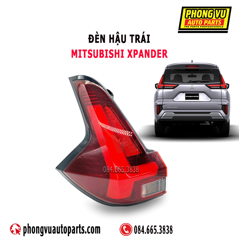 Đèn hậu (đèn lái sau) trái Mitsubishi Xpander 2022, 2023, 2024, 2025 (LH): 8330B395