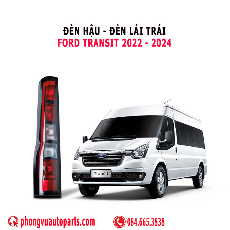 MC19-13404-BB: Đèn hậu đèn lái bên phải Ford Transit. 2022, 2023, 2024