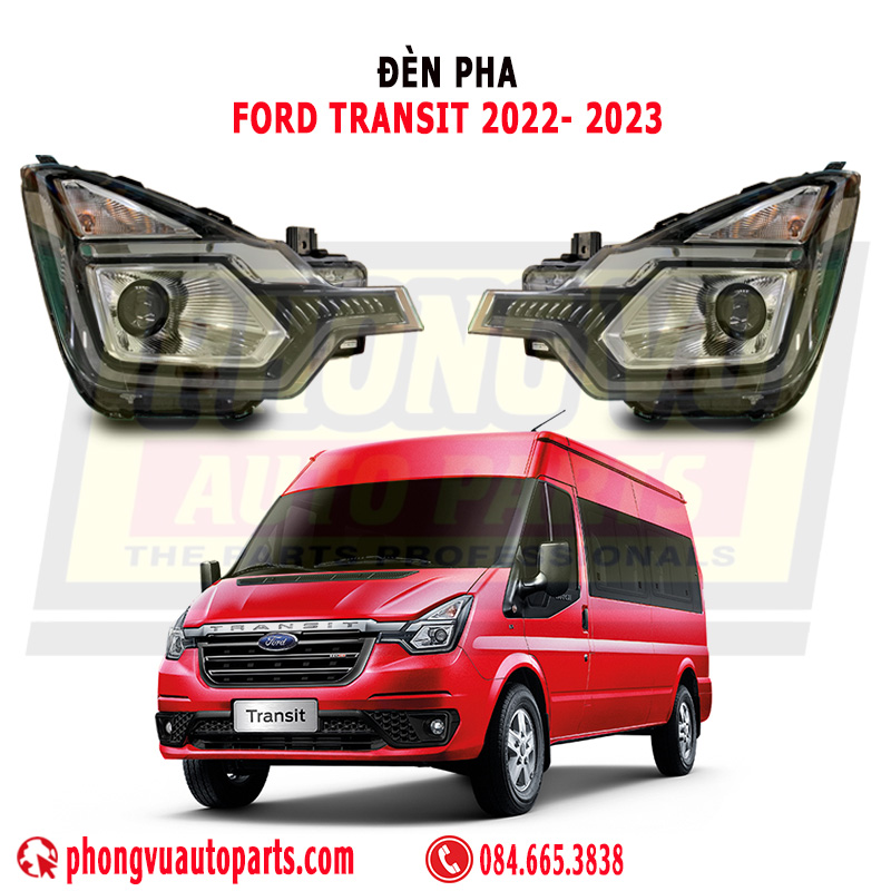 Đèn Pha Ford Transit 2022-2023 Mã MC1913W029B1D, MC1913W030B1D