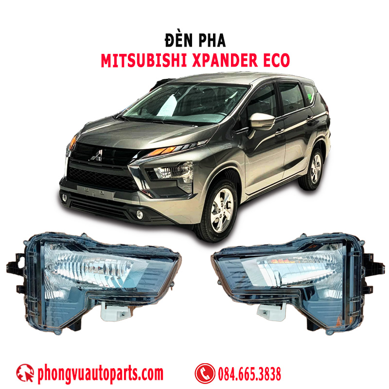 Đèn Pha Mitsubishi Xpander 1.5 AT Eco và Xpander 1.5 MT (2022, 2023, 2024, 2025) -  8301D830, 8301D829