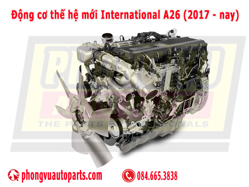 Động cơ thế hệ mới International A26 (Đời 2017 - Hiện tại)