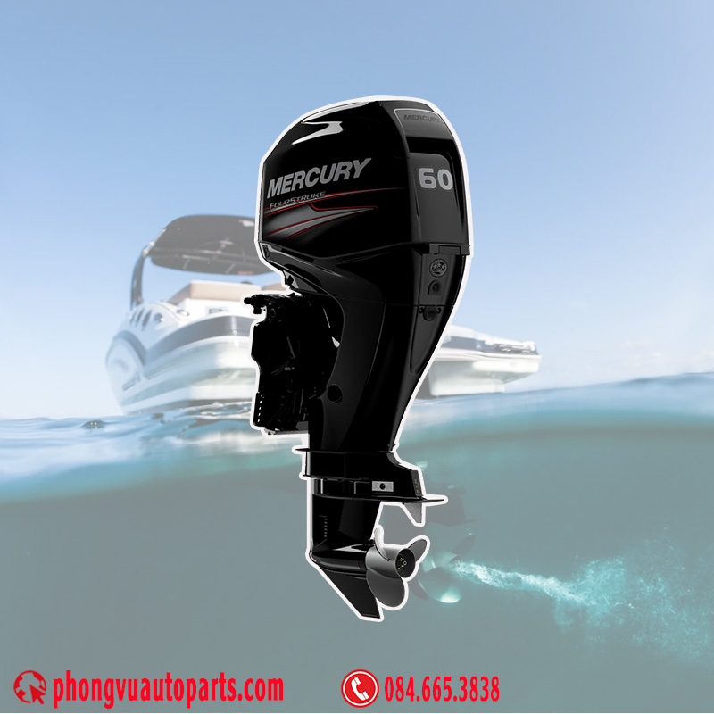 Động cơ Mercurt công suất từ 50HP đến 60HP