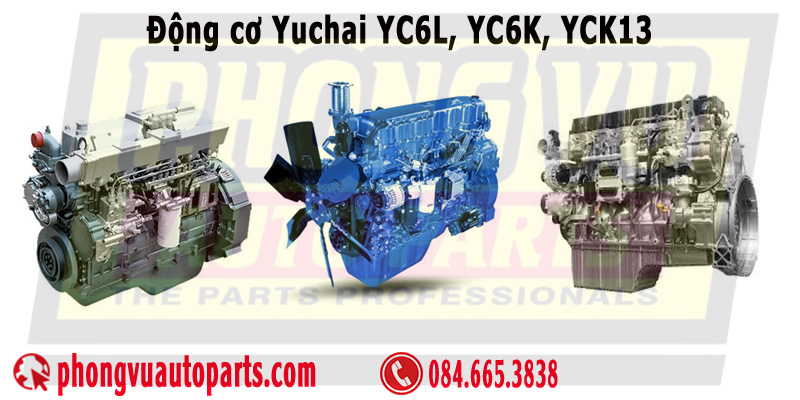 Động cơ Yuchai YC6L, YC6K, YCK13
