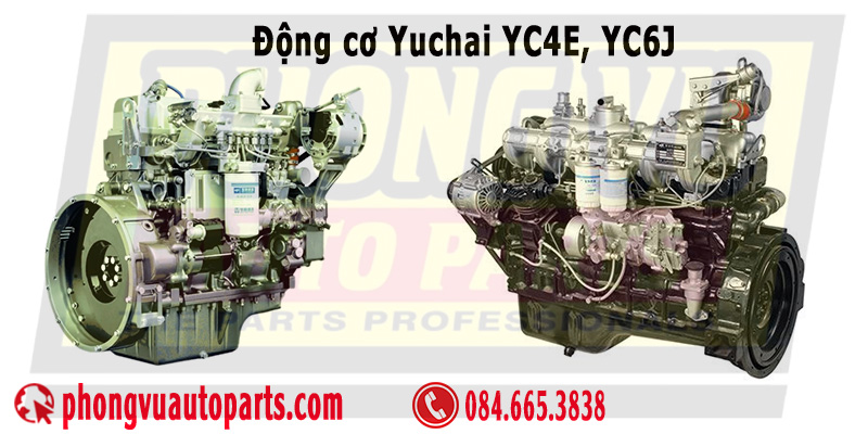 Đông cơ yuchai YC4E, YC6J