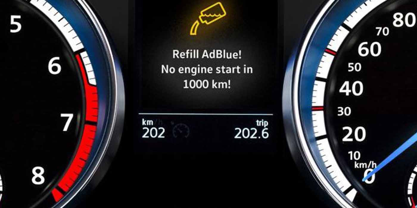 Điều gì xảy ra khi hết AdBlue?