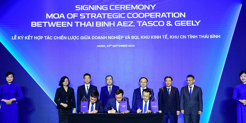 Geely Auto liên doanh cùng Tasco