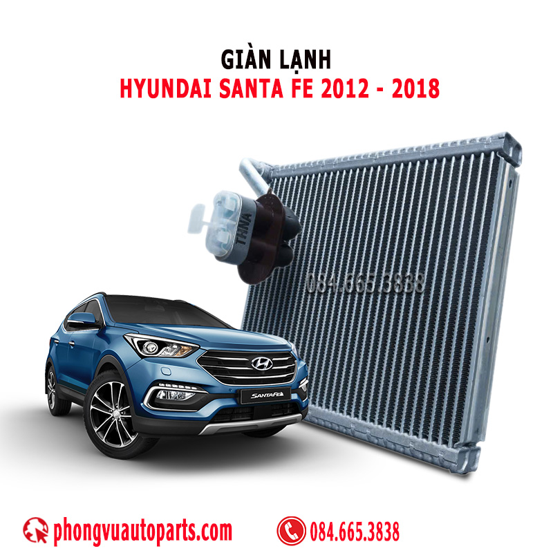 Giàn lạnh (Dàn lạnh) Hyundai Santa fe 2012 2013 2014 2015 2016 2017 2018 -  97139-2W000