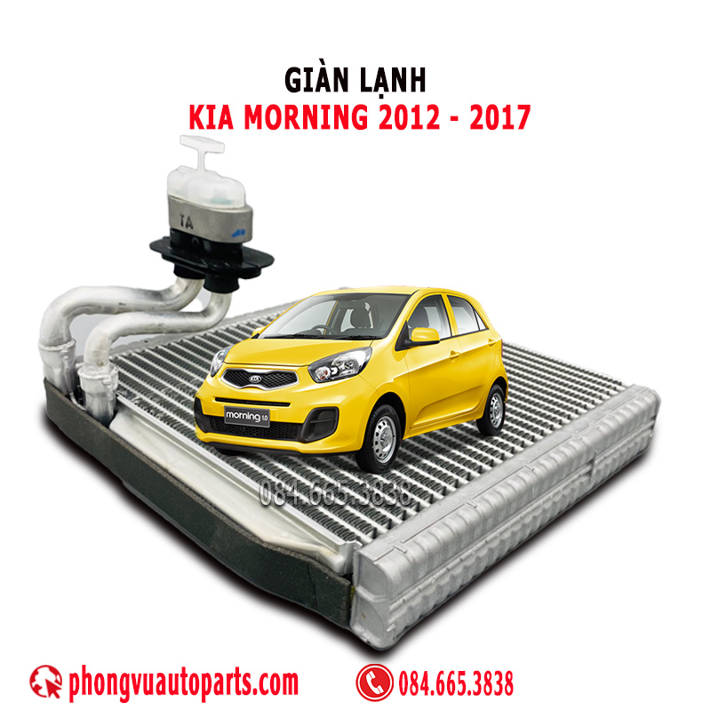 Giàn lạnh (Dàn lạnh) Kia Morning từ năm 2012, 2013, 2014, 2015, 2016, 2017 – Mã phụ tùng: 97139-1Y000