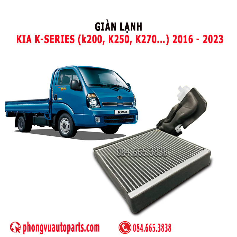 Giàn lạnh (Dàn lạnh) Kia K-Series (K250, K270...) từ năm 2016, 2017, 2018, 2019, 2020, 2021, 2022 đến 2023 – Mã phụ tùng: 97139-4E100