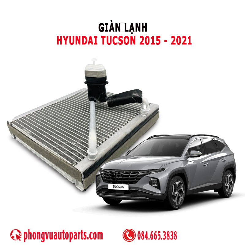 Giàn Lạnh Hyundai Tucson 2015, 2016, 2017, 2018, 2019, 2020, 2021, 2021 - Mã Phụ Tùng 97139-D3000