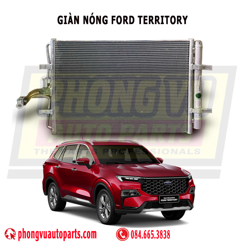 Giàn Nóng Ford Territory 1.5L Turbo (2022–2026) - NS1-19710-AA, JS1-19710-AB, JS1-19710-AE