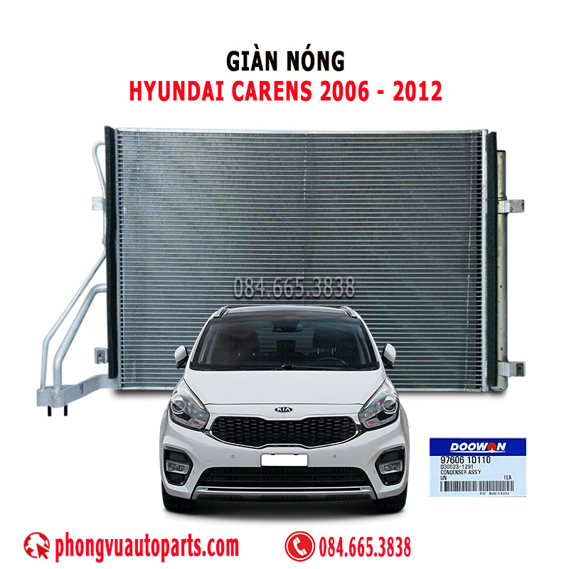 Giàn Nóng (Dàn Nóng) Kia Carens 2006, 2007, 2008, 2009, 2010, 2011,  2012 – Mã Phụ Tùng: 97606-1D110