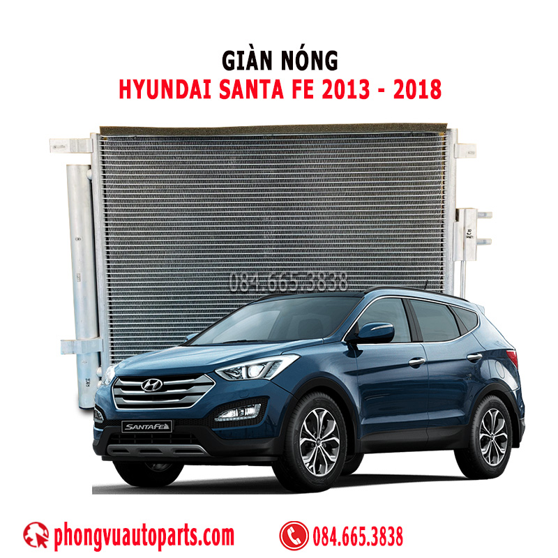 Giàn Nóng (Dàn Nóng) Hyundai Santa Fe 2013, 2014, 2015, 2016, 2017, 2018 – Mã Phụ Tùng: 97606-2W000