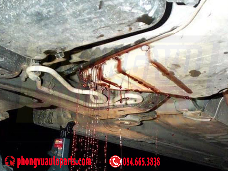 Gioăng các-te hộp số bị lão hóa -bi hư - Cecte bị xì nhớt - Cạc te bị chảy nhớt - Worn Out Pan Gasket