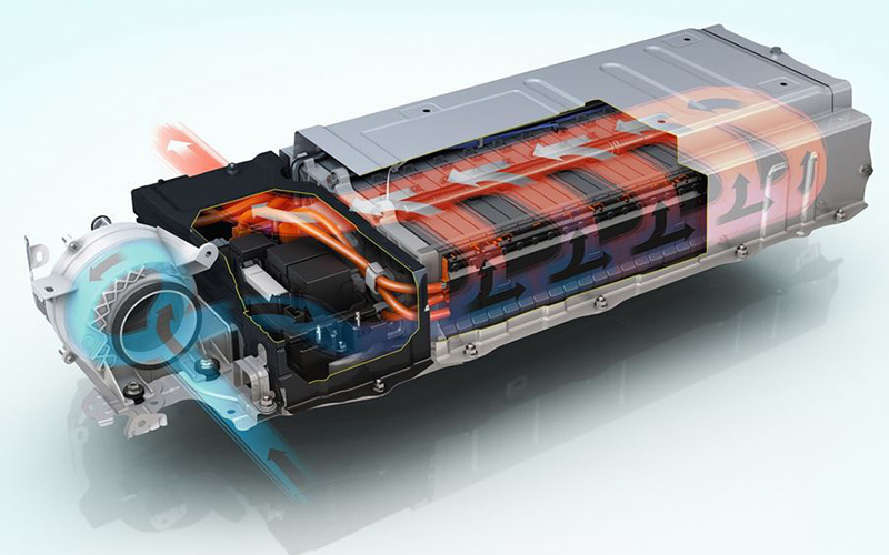 Hệ thống làm mát pin xe điện bằng không khí (Air Cooling) 