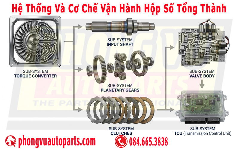 Hệ Thống Và Cơ Chế Vận Hành Hộp Số Tổng Thành (System Details And Operating Mechanism)