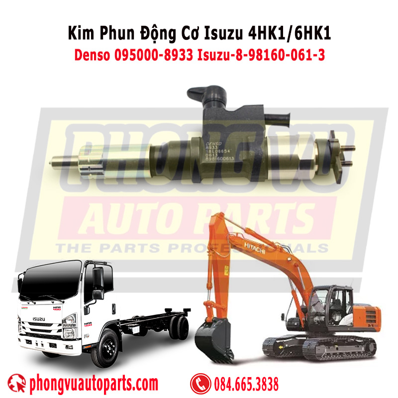 kim phun Denso 095000-8933 (Isuzu 8-98160-061-3)