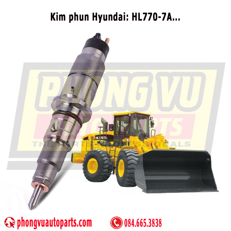 Kim phun Hyundai HL770-7A