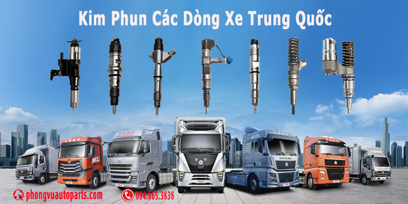 Kim phun xe Trung Quốc -Kim phun xe tải - Kim phun xe khách