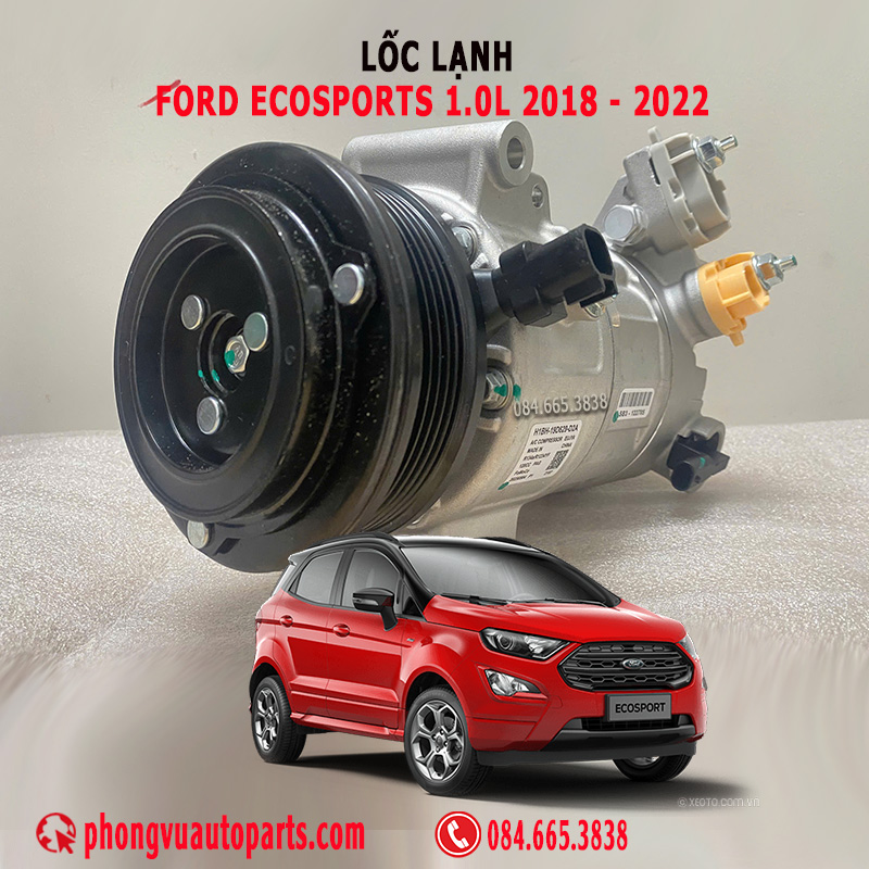 Lốc Lạnh (Lốc Điều Hòa) Ford EcoSport 1.0L (2018-2022) -  Mã H1BH19D629D2A, GN1119D629A2A