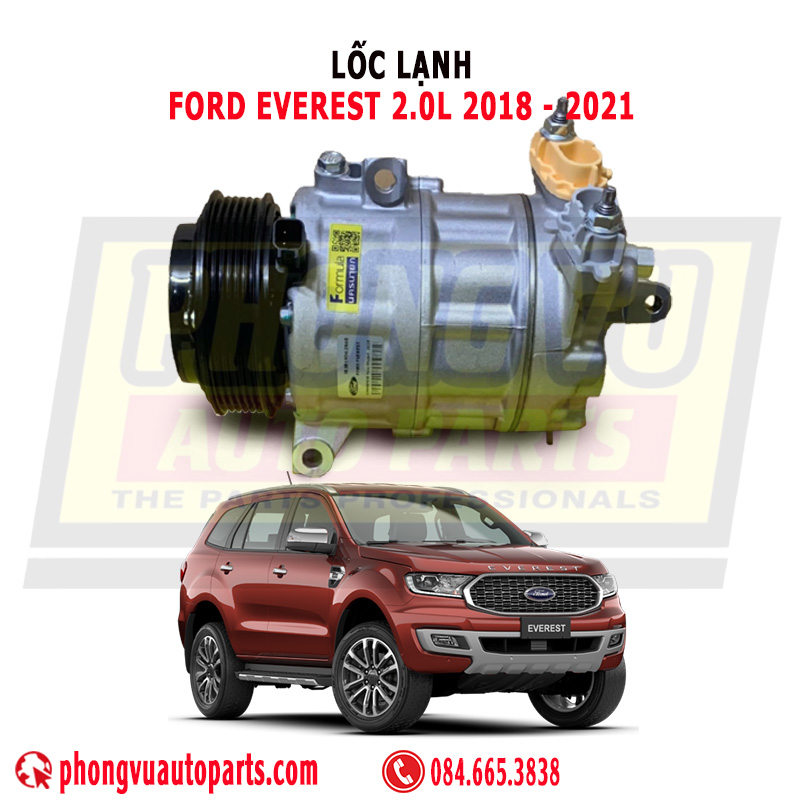 Lốc Lạnh Ford Everest 2.0L 2018-2021, JB3Z19703A, JB3B19D629AB