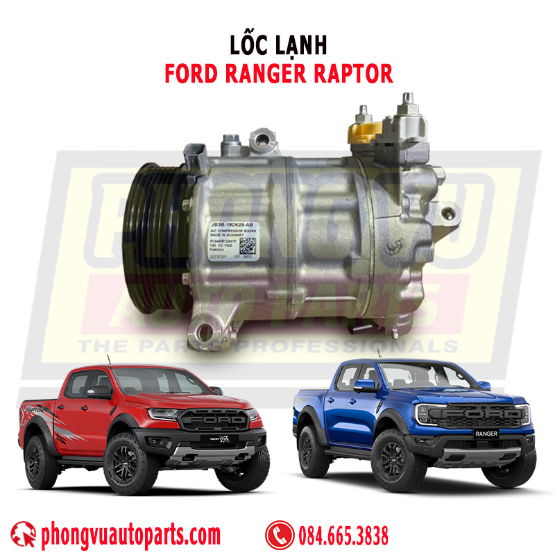 Lốc Lạnh Ford Ranger Raptor 2.0L 2019-2025 (JB3Z19703A, JB3B19D629AB)