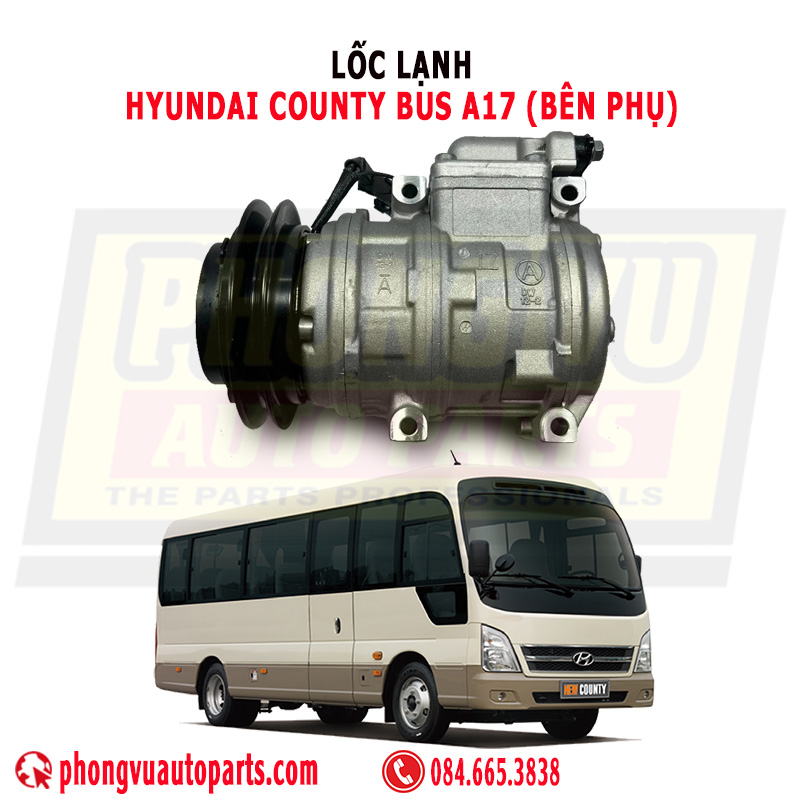 Lốc Lạnh Hyundai County Bus A17 bên phụ, Mã 99250-5A513