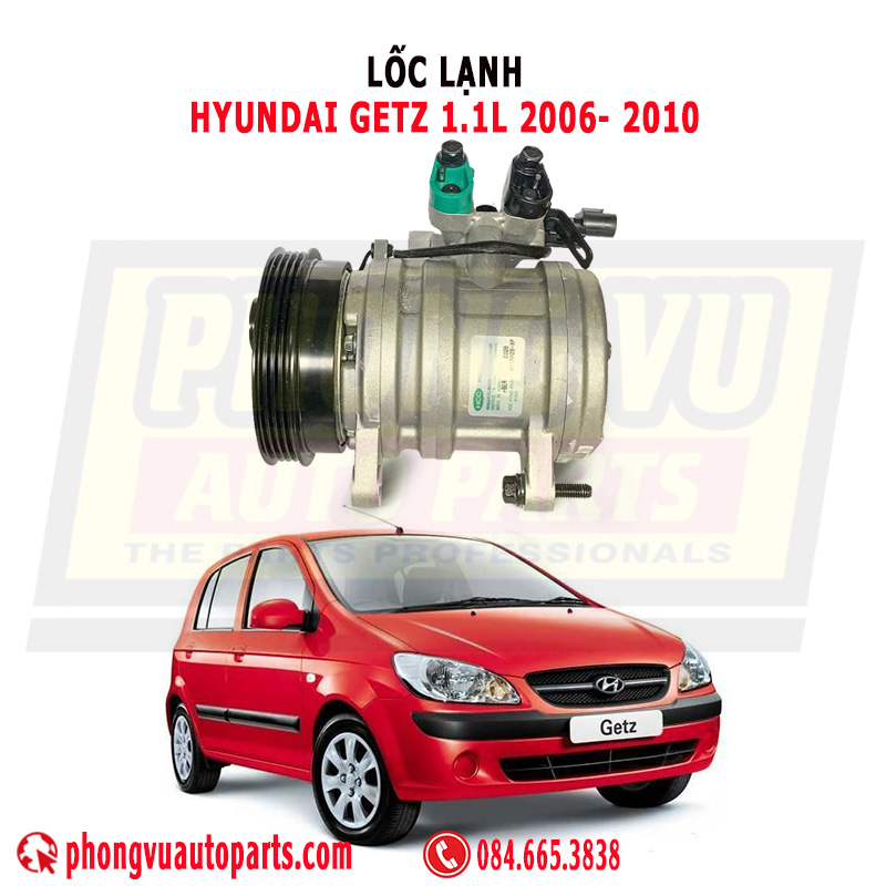 Lốc Lạnh Hyundai Getz 1.1L 2006-2010 Mã 97701-1C101