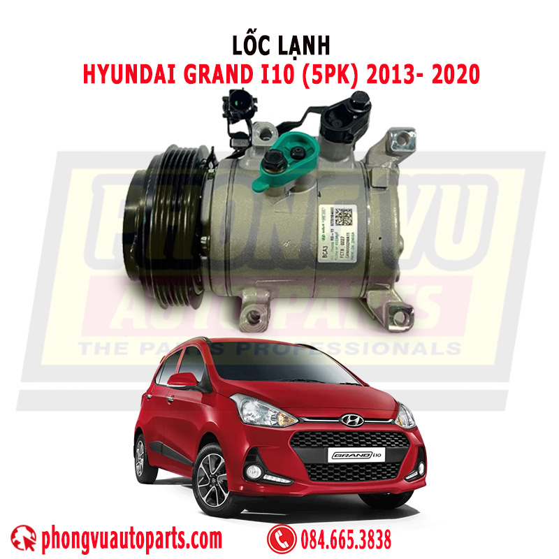 Lốc Lạnh Hyundai Grand i10 2014-2018 Mã 97701-B4000, 97701-B9000