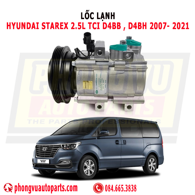 Lốc Lạnh Hyundai Starex 2.5L 2007-2021 Mã 97701-4H200
