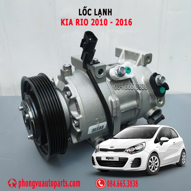 Lốc Lạnh (Lốc Điều Hòa) Kia Rio 2010 - 2016 - Mã Phụ Tùng: 97701-1R100