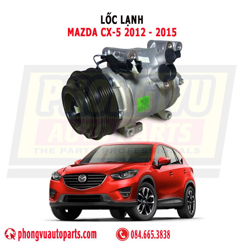 Lốc Lạnh Mazda CX-5 2012-2015 Mã KD45-61450A, lốc điều hòa Mazda CX-5
