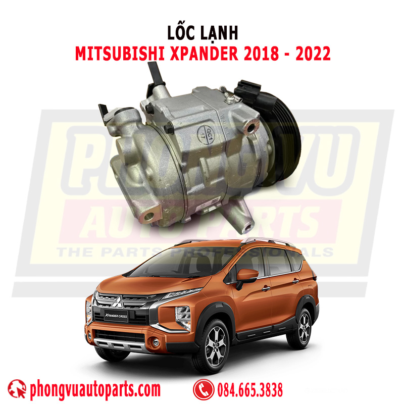 Lốc Điều Hòa Mitsubishi Xpander 2018-2022 (Mã Phụ Tùng 7813B173, XL437230-7070)