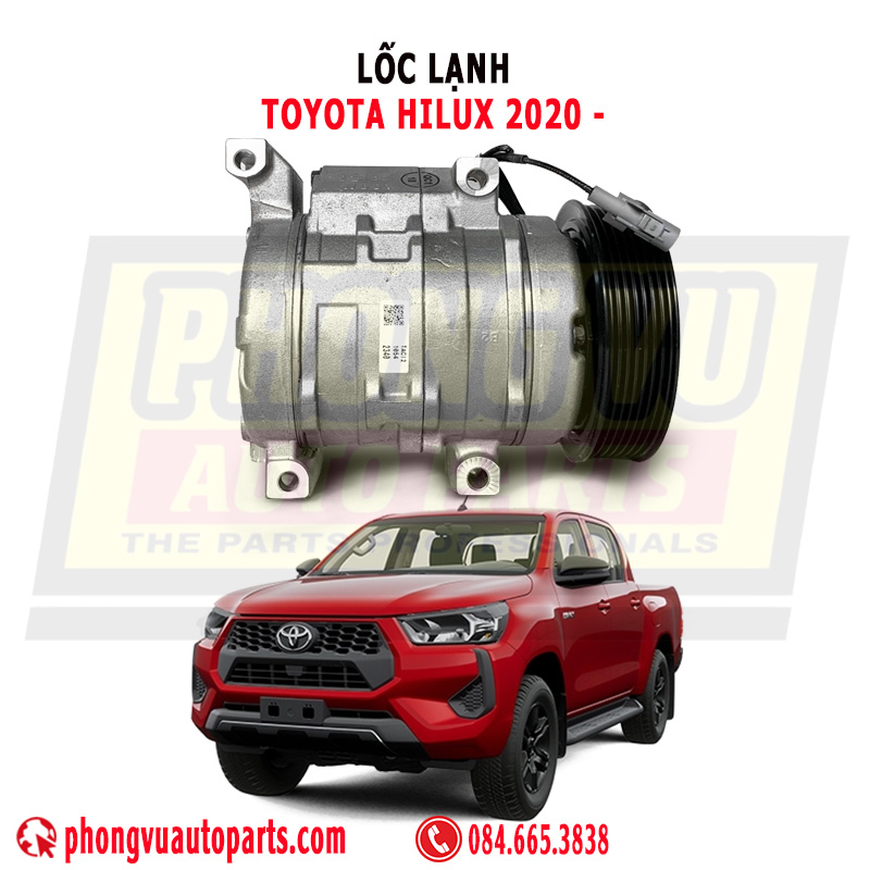 Lốc Điều Hòa Toyota Hilux 2020 Trở Đi (7PK) Mã 88320-0K520