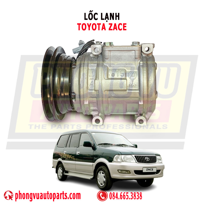 Lốc Lạnh Điều Hòa Toyota Zace 1999-2005 Mã Phụ Tùng JK447200-2700