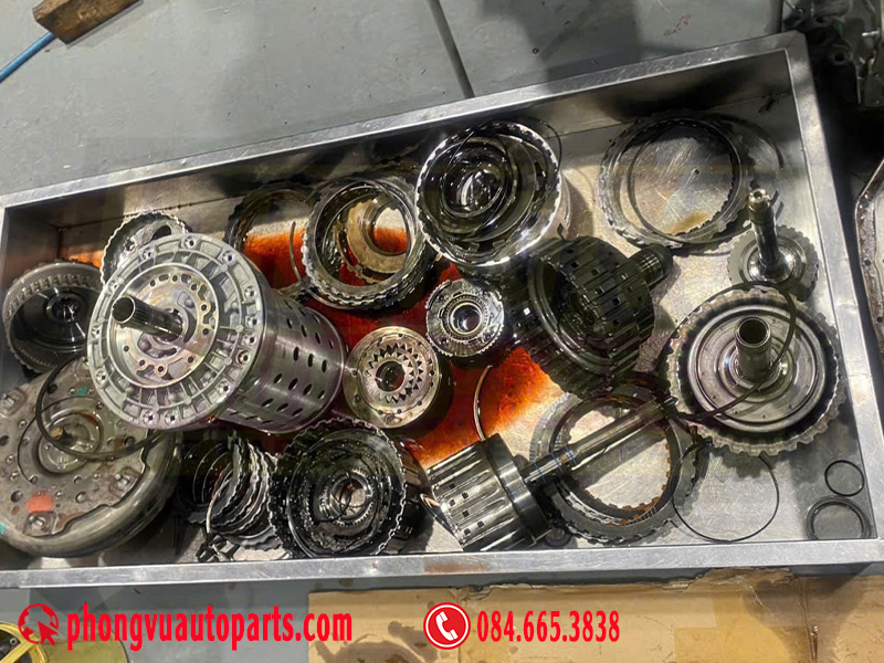 lỗi cụm ly hợp Bên Trong Xe Số Tự Động (AT Clutch Packs)