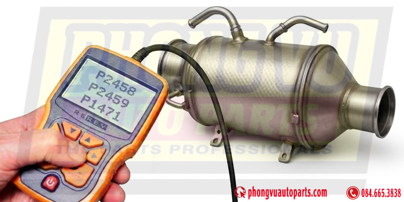 Lỗi quá trình tái tạo Bầu lọc khí thải DPF