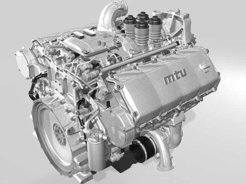 Động cơ MTU Series 1600 năm 2009