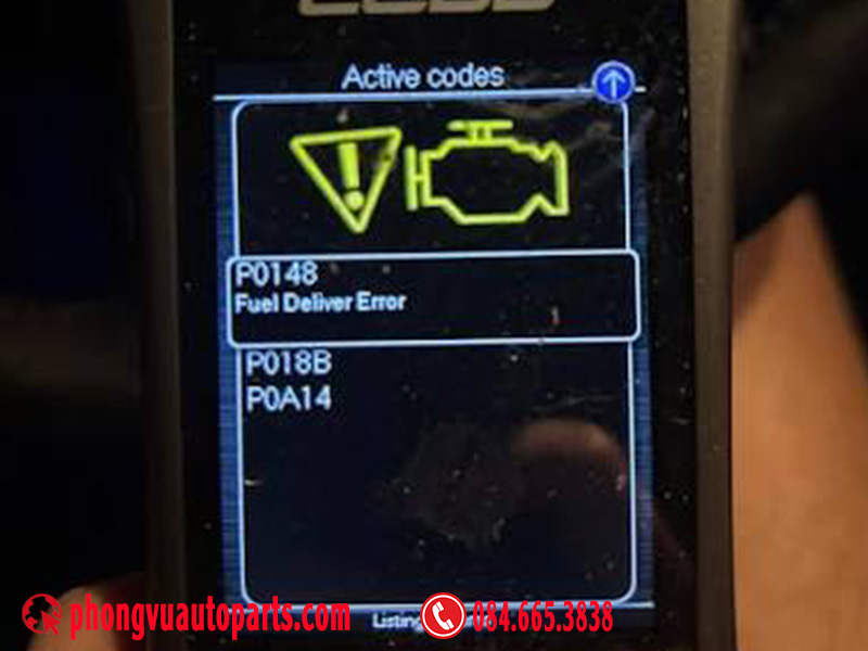 Mã lỗi P0148 - Fuel Delivery Error