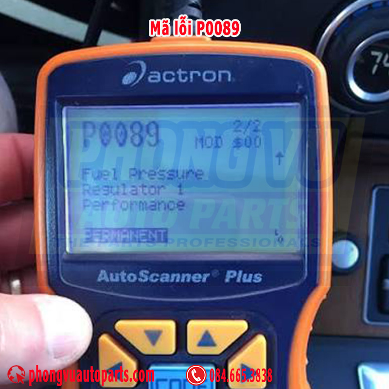 Mã lỗi P0089 (Fuel Pressure Regulator Performance) cảnh báo hiệu suất của van điều áp có vấn đề, phản hồi dòng điện từ van về hộp ECU bị sai lệch. Khi quét ra hai mã lỗi này trên xe tải nặng hoặc máy xúc, van SCV 617 là linh kiện đầu tiên cần tháo ra để đo kiểm.