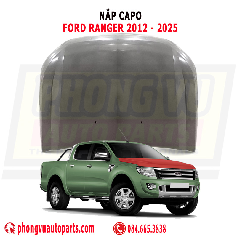 Nắp Capo Ford Ranger (2012-2015) - Mã AB39-16610-CB, AB3916610CB